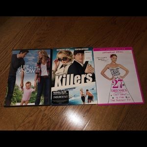 Rom-Com DVD bundle featuring Katherine Heigl